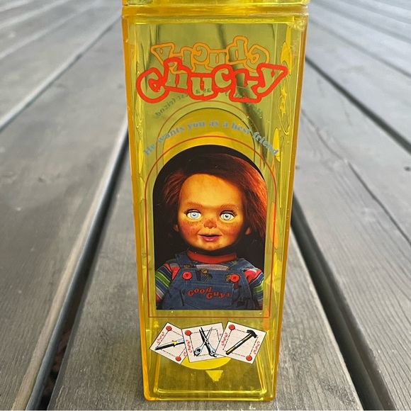 Universal City Studios 2023 Chucky 16 OZ Milk Cartoon Water Bottle - Picture 3 of 16